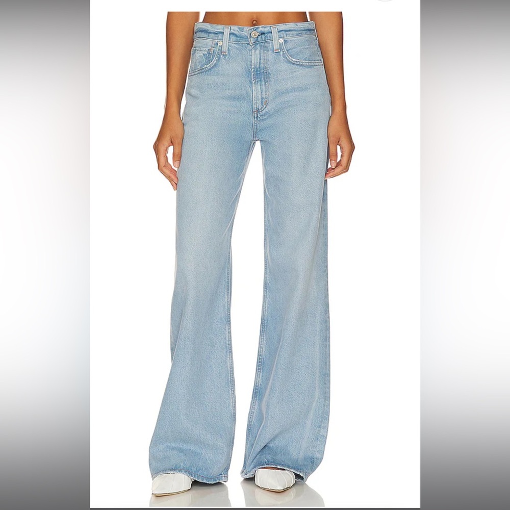 Citizens Of Humanity Light Wash Straight Jeans